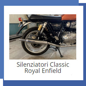 Silenziatori Classic Royal Enfield Interceptor/Continental GT 650